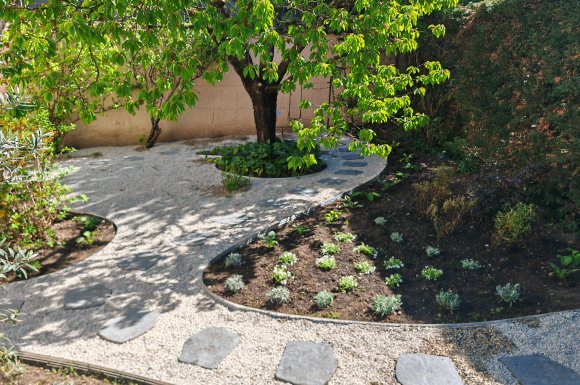 Aménagement extérieur - Réaménagement d'un jardin cosy à LYON