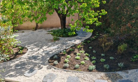 Aménagement extérieur - Réaménagement d'un jardin cosy à LYON