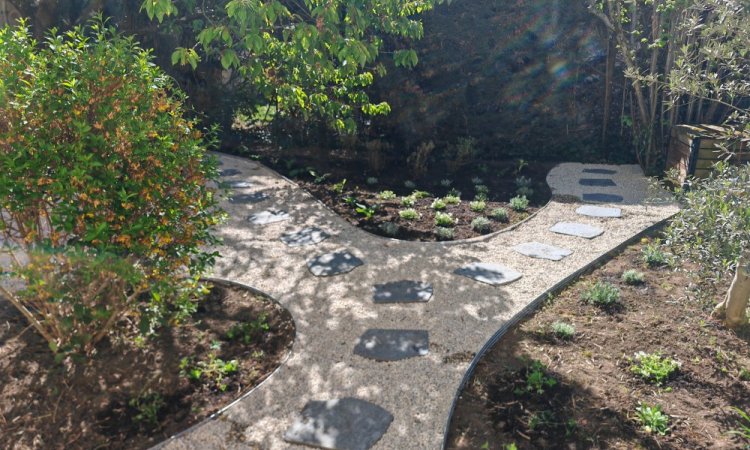 Aménagement extérieur - Réaménagement d'un jardin cosy à LYON